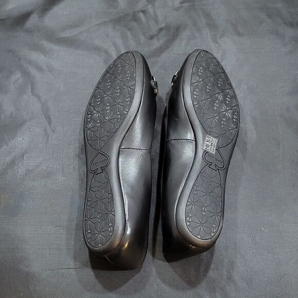 BRAND NEW PHOEBE FLAT IN BLACK LEATHER - Picture 12 of 14